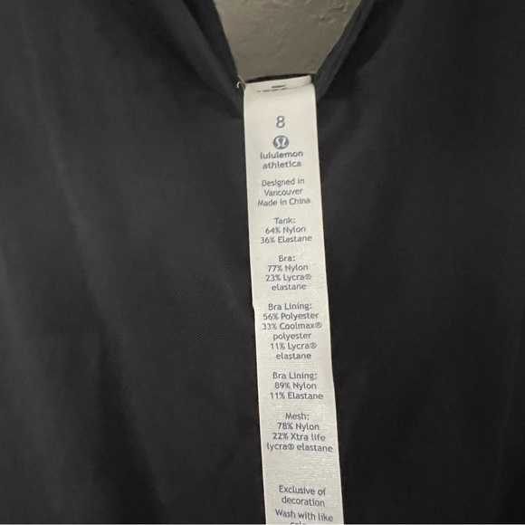 NWT Lululemon Revitalize Tank Size 8 - Picture 7 of 7